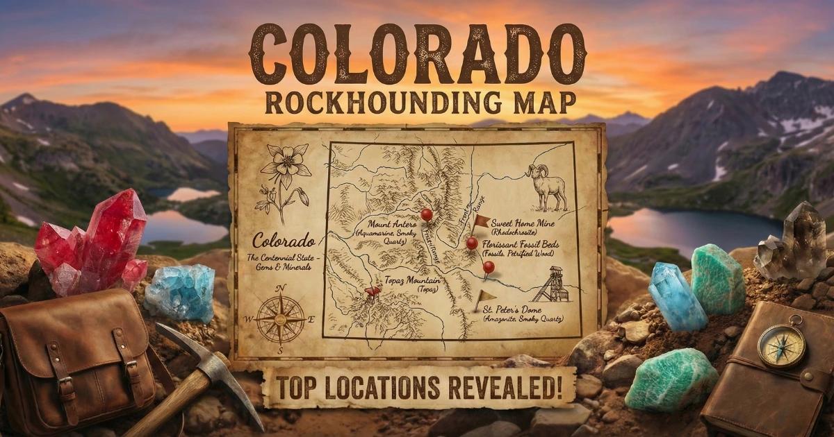 Where to Find Geodes in Colorado: Crystal Sites & Mineral Pockets