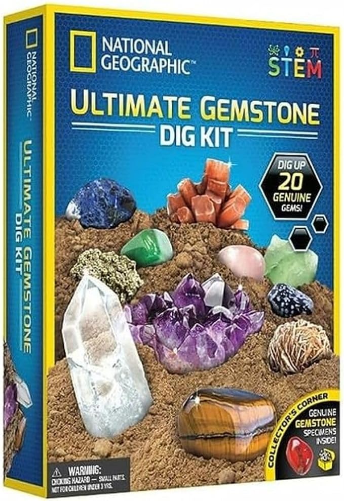 National Geographic Ultimate Gemstone Dig Kit