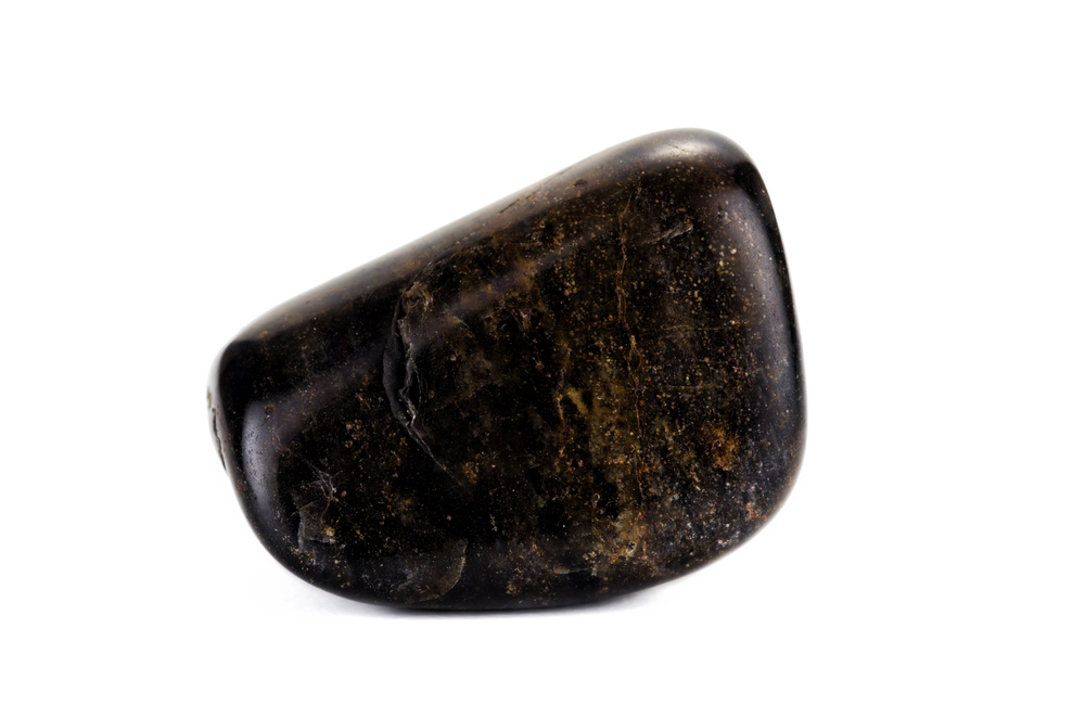 A sample of a black jasper