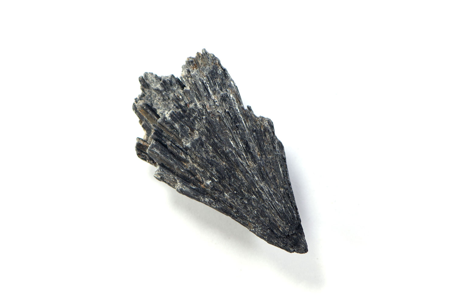 A sample of a black kyanite
