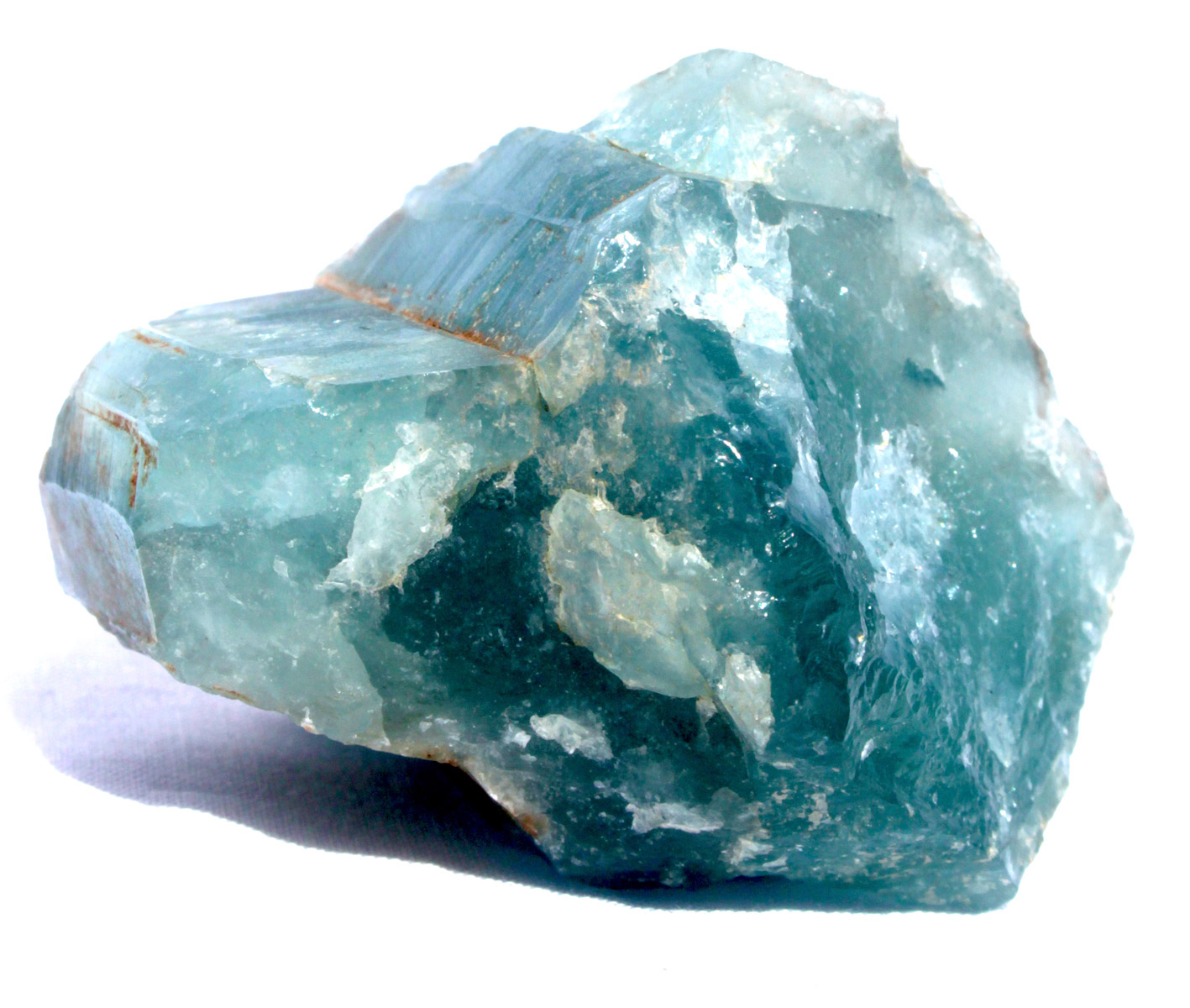 Aquamarine Light blue aquamarine crystal
