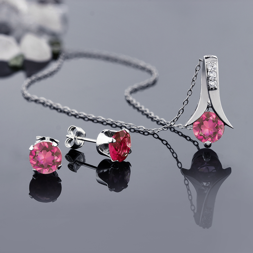 Pink Topaz Jewelry